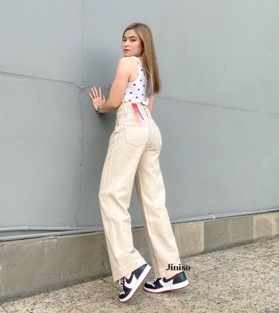 Jiniso高腰宽松牛仔裤504-514低腰 Jiniso高腰宽松牛仔裤504-514低腰