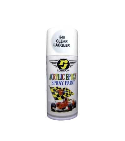 RJ LONDON丙烯酸环氧清漆/哑光喷漆400cc快干 RJ LONDON丙烯酸环氧清漆/哑光喷漆400cc快干